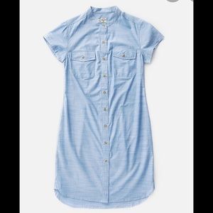 Bridge&Burn Navy button-down dress